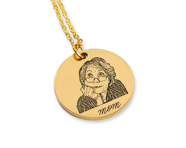Custom Photo Necklace for Humans